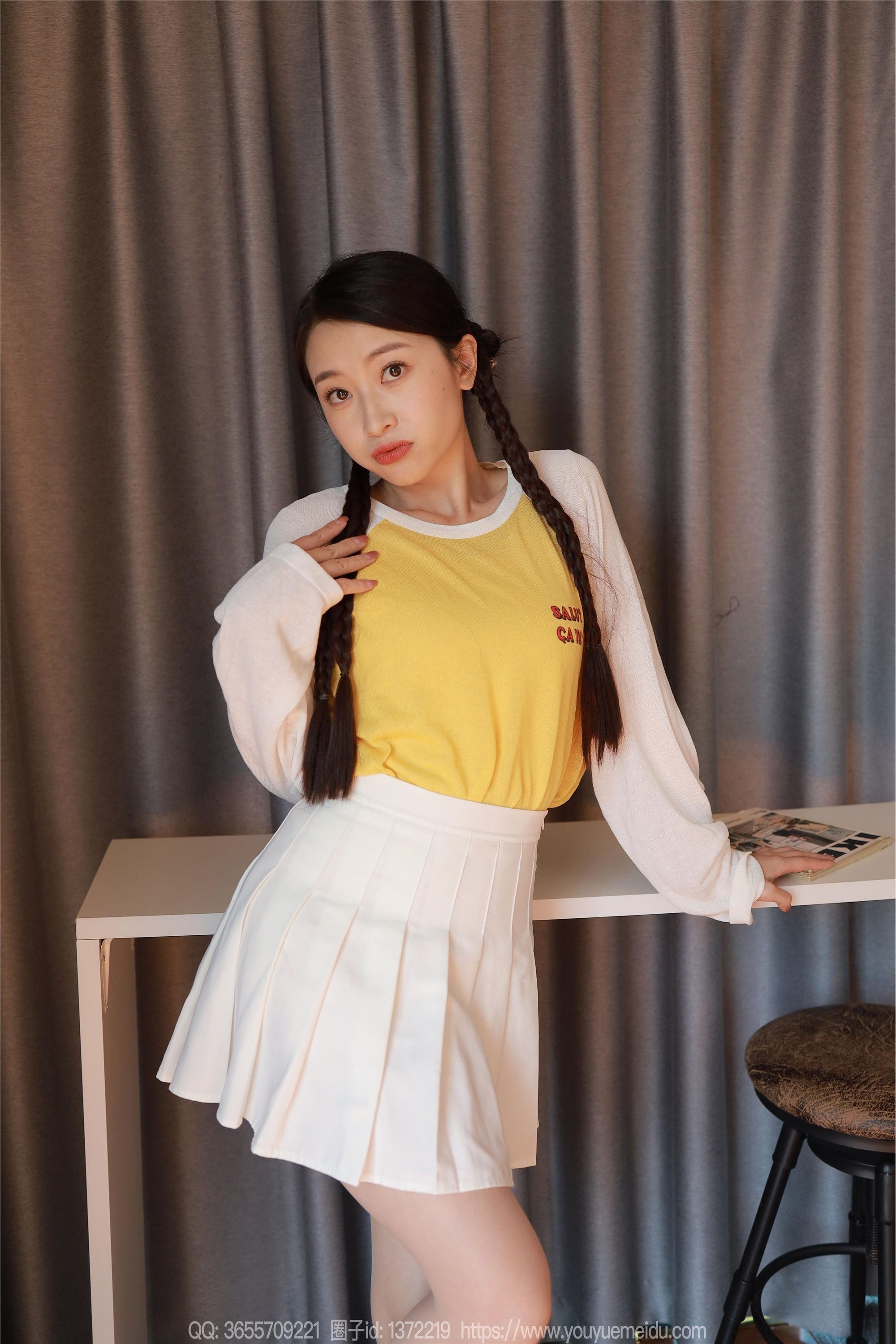 IESS异思趣向  2024.01.04 丝享家 1629 小婕《俏皮麻花辫》